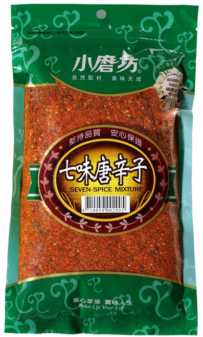 小磨坊 七味唐辛子 日式料理必備 增添風味層次 300g 3包組, 3包