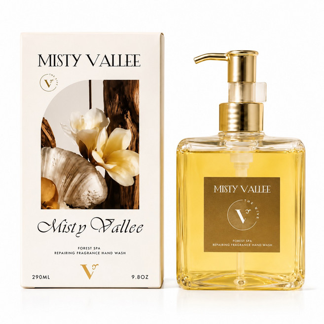 MISTY VALLEE 植萃修護香氛洗手液 雨後空谷 草本木質香, 1件, 320ml