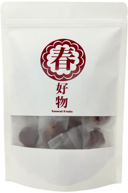 春哥好物 梅有蜜桃夾心蜜餞大包裝 酸甜Q彈 獨立包裝 台灣傳統風味蜜餞, 400g, 1袋
