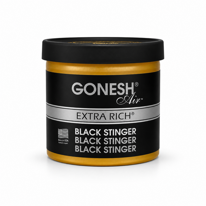 GONESH EXTRA RICH BLACK STINGER 香氛罐, 1個