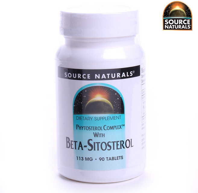SOURCE NATURALS 植物固醇複合補充錠 113mg, 90顆, 1罐