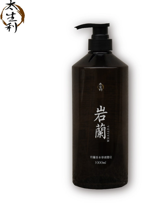 太生利 岩蘭香本草液態皂 1000ML 溫和潔淨 深層滋養 全家適用, 1個, 草本舒膚膏10g, 1L
