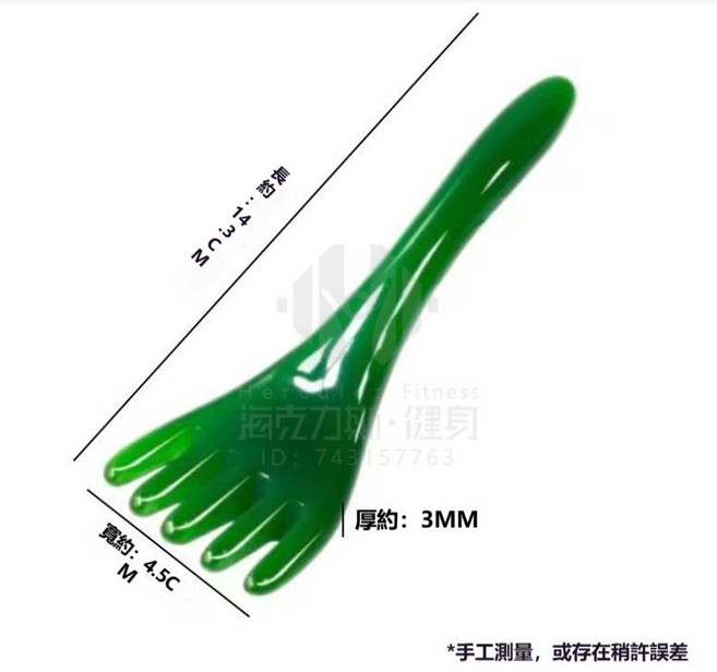 來自日本石墨烯護腕, 1個, 五爪按摩器 - 24g(顔色隨機)