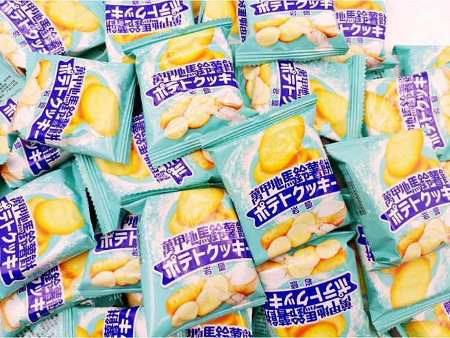 萬甲地 馬鈴薯餅, 1個, 藍:岩鹽 600g 以重量為主, 600g