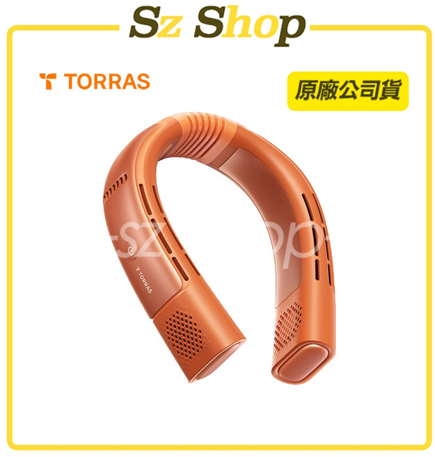 TORRAS COOLiFY 2S Pro 旗艦AI智慧頸掛冷暖風扇, 2S Pro 琥珀橘, 琥珀橘