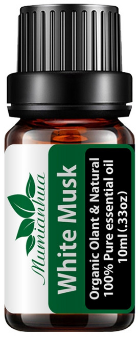 Mumianhua 木棉花 白麝香 White Musk 精油 100%天然植物萃取, 1個, 10ml