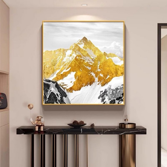 金山 裝飾畫 客廳 方形壁畫, H款,30*30cm 啞光