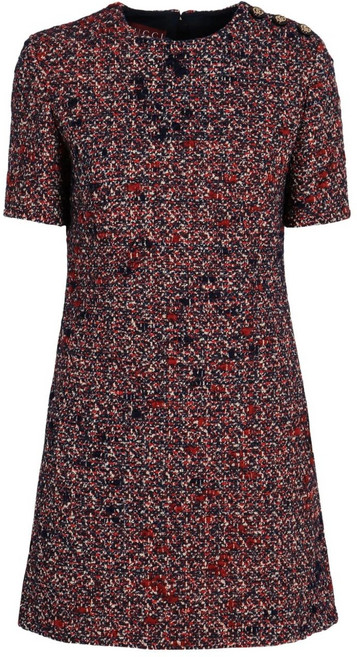구찌 buttoned dress