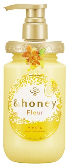 &honey 蜂蜜亮澤修護洗髮乳 440ML, 1個, &honey fleur蜂蜜輕盈舒癒潤髮