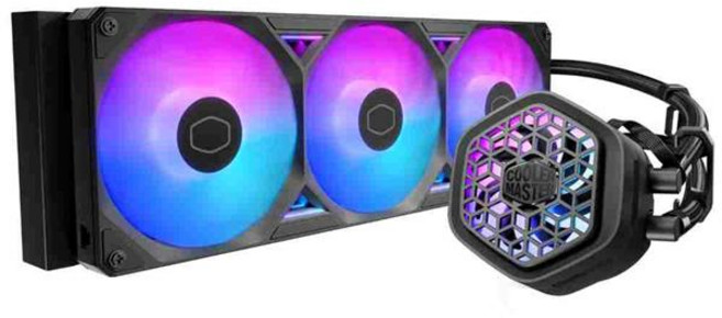 Cooler Master ML 360 Atmos II VRM Fan ARGB 水冷散熱器, 1個, 其它