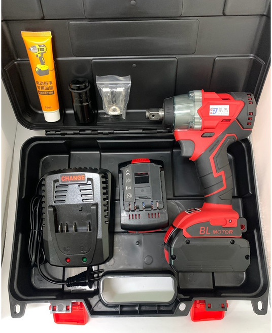 鋰電電動扳手 21V(18V) 組合 附充電座電池, 1個, 無刷扳手 博世 21V 3.0AH 雙電