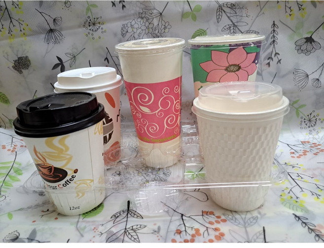 透明杯架 外送杯架 4杯架 6杯架, 1個, 透明, 6杯架