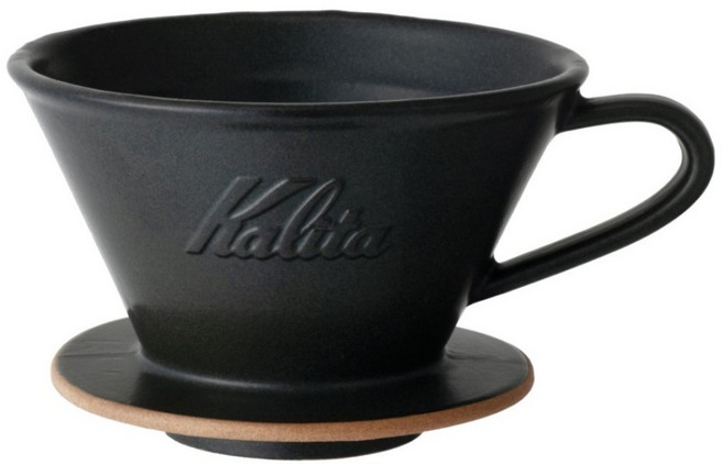 Kalita 185 wave系列 蛋糕濾杯 頂級陶瓷材質 美濃燒 日本職人工藝 日本製 手沖咖啡, 1個, 30ml