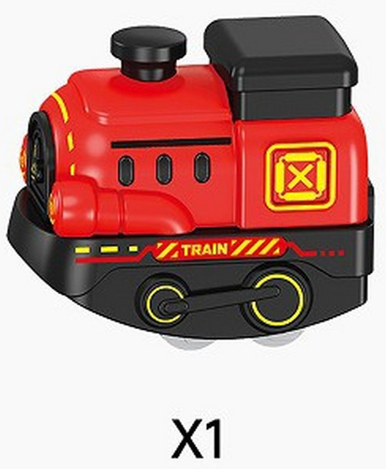升降梯電動磁力軌道車 兒童積木玩具, 磁吸款 - 託馬S磁力 - 小車一隻磁吸通用版, 1套