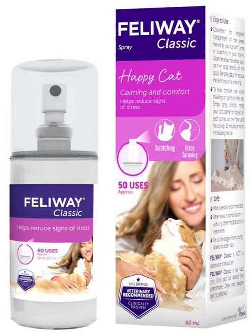 費利威 FELIWAY 多貓版 插電組 補充劑 48ml, 1個, 噴劑/60ml-28/05, 60ml