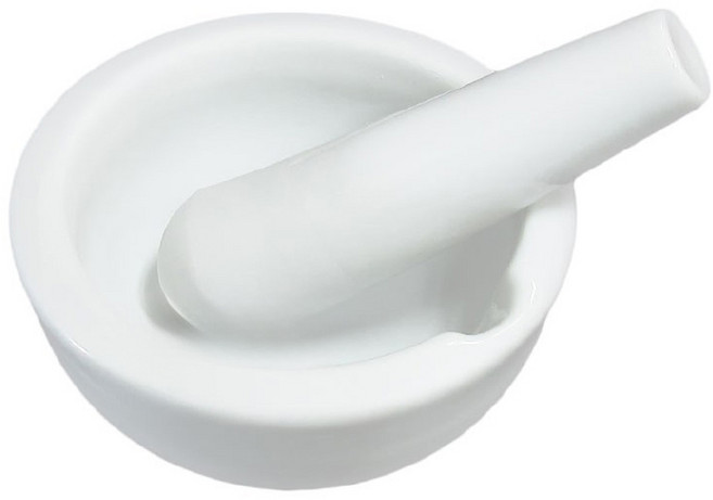 來而康陶瓷乳缽搗藥器 研磨性強 藥缽/磨藥器/香料研磨, 1個