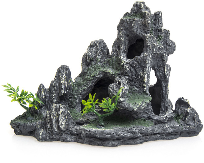 樹脂造景 假山 魚缸裝飾 GS133B, 1個