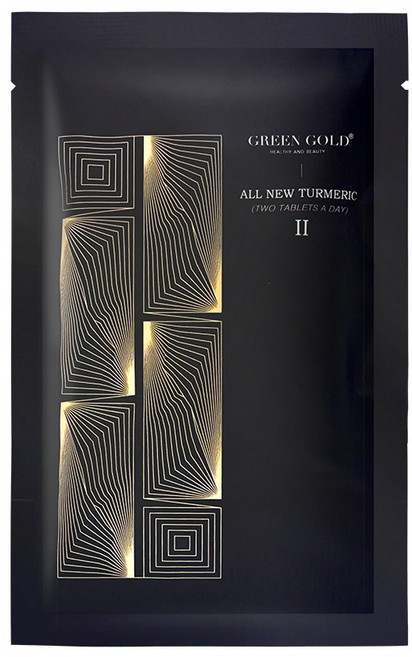 GREEN GOLD 全新薑黃 II, 1個, 120