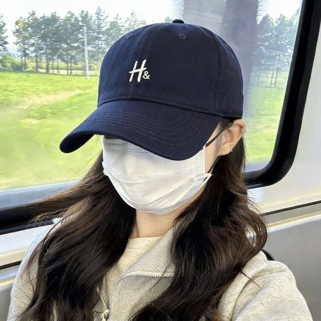 韓系棒球帽女 加大加深鴨舌帽