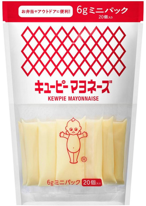 Kewpie 美乃滋迷你包 20入, 1個, 120g