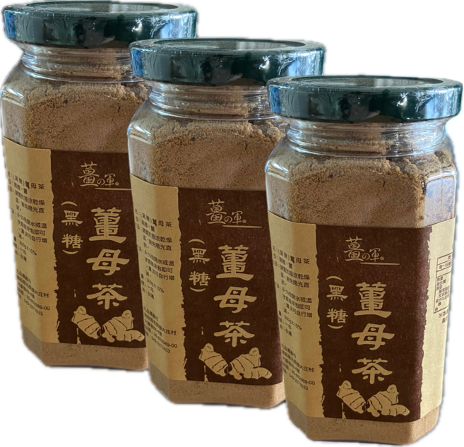 薑之軍黑糖薑母茶, 300g, 1罐, 1罐