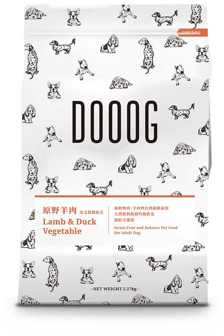 DOOOG 原野羊肉 狗糧, 6.8kg, 1個, 杜格原野羊肉狗糧
