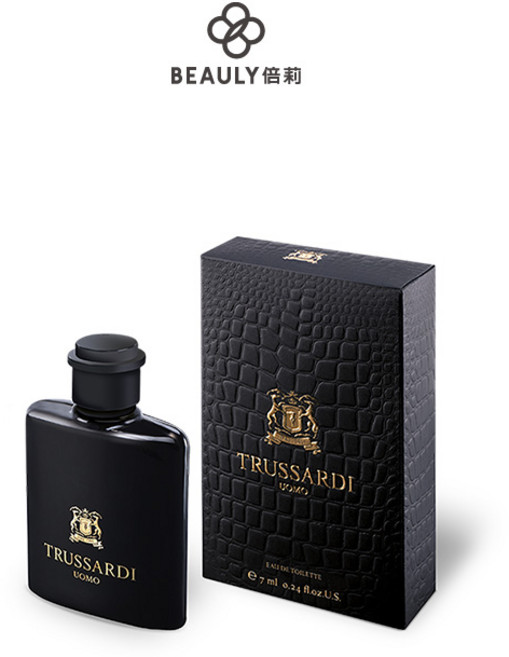 TRUSSARDI UOMO 男性淡香水 7ml, 1個