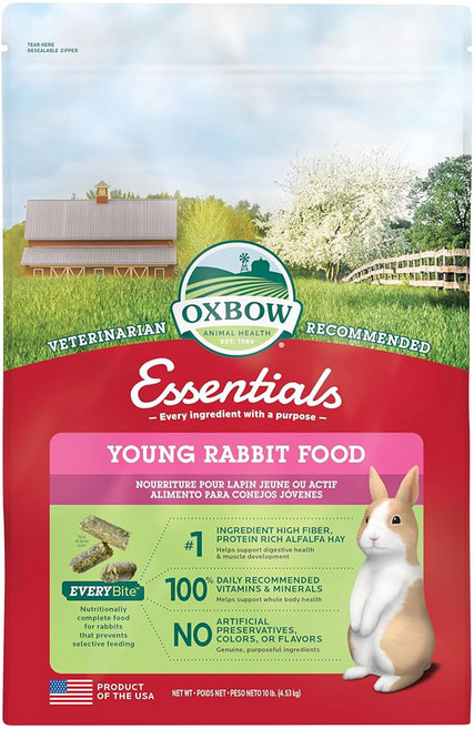 OXBOW Essentials系列 一歲以下幼年兔糧, 2.25kg, 1袋