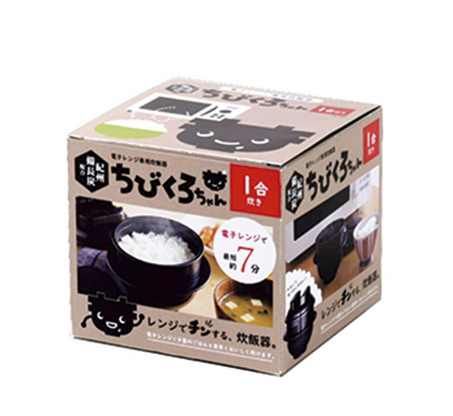 日本製 紀州備長炭 微波炊飯鍋 快速煮飯, 1套, 12cm