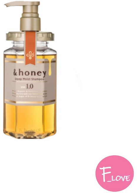 &honey 蜂蜜亮澤修護 洗髮乳 1.0 440ml, 1個