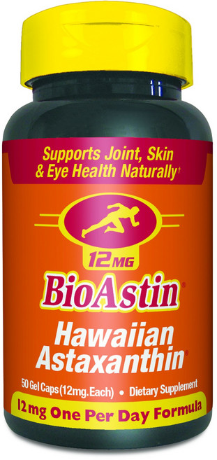 Bioastin 夏威夷蝦紅素軟膠囊 12mg, 50顆, 1罐