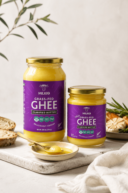 食物的靈魂 - 紐西蘭 GHEE 草飼奶油 黃油 酥油 無水奶油 防彈咖啡, 1個, 2027.03.03, 500g