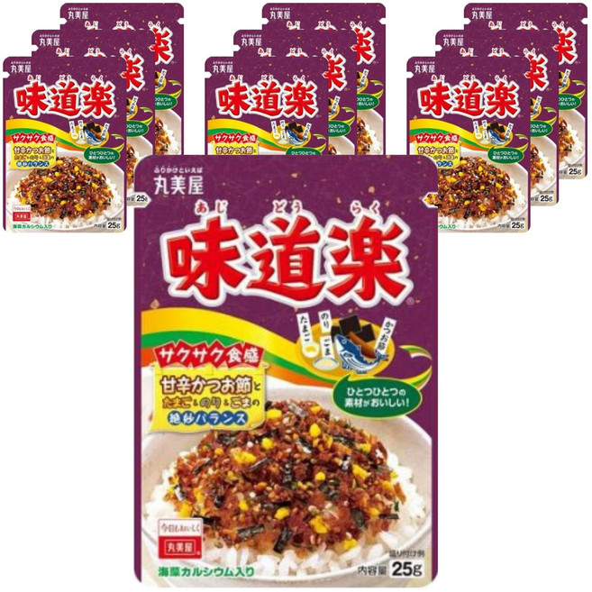 丸美屋 鮪魚香鬆, 10個, 25g