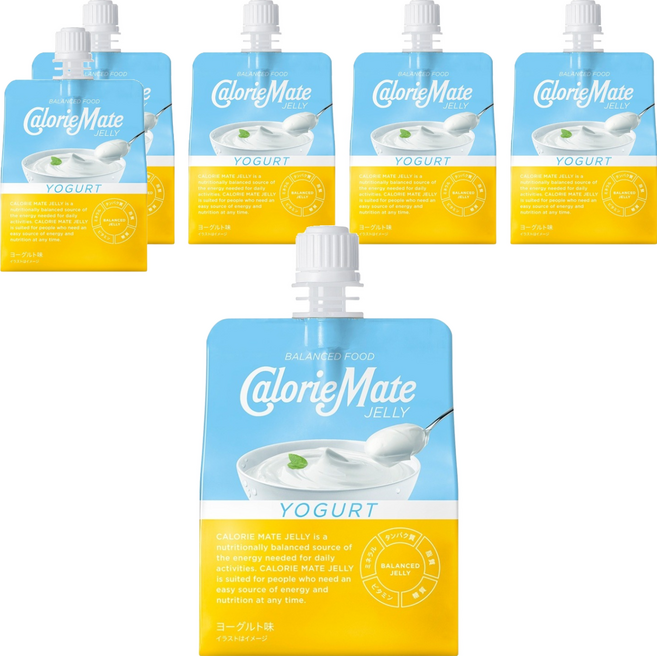 CalorieMate Balance 酸優格風味果凍, 6個, 215g