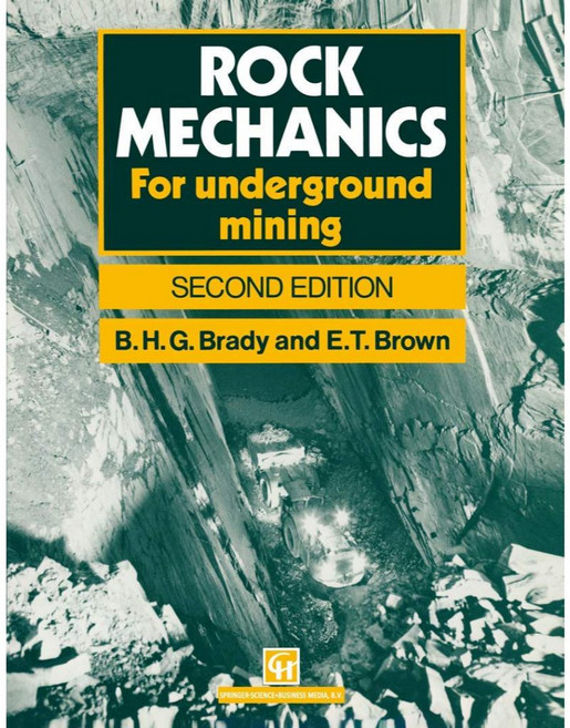 ROCK MECHANICS FOR UNDERGROUND MINING 第二版