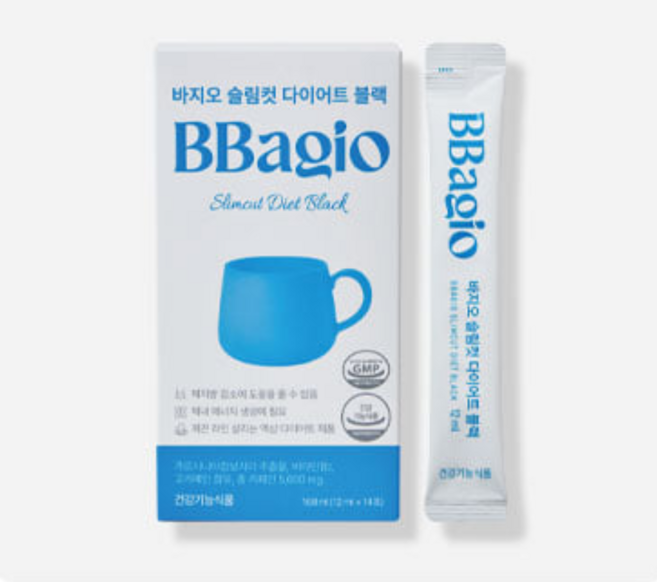 BBagio 藤黃果膠原咖啡 14條裝 健康機能食品, 1個, 現貨|14條