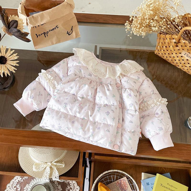 洁白 兒童輕薄羽絨服