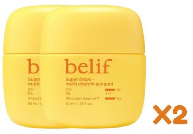 빌리프 멀티비타민 선퀴드 1+1, 50ml, 2개