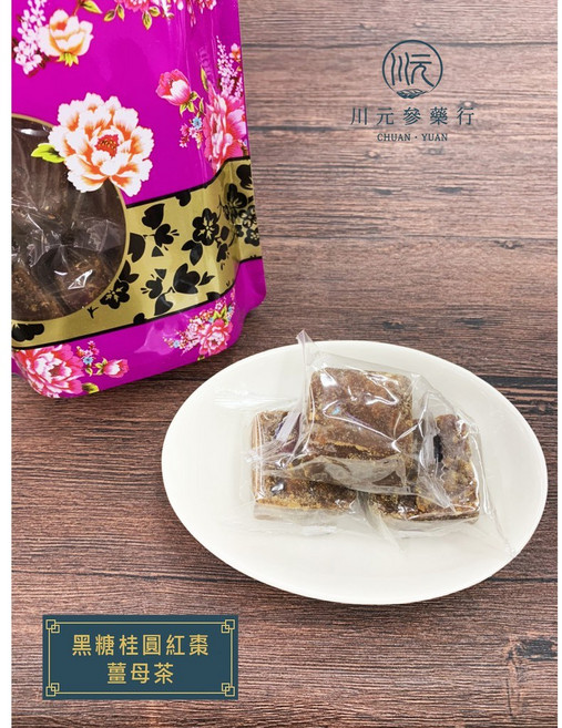 川元 紅棗桂圓薑母黑糖塊, 1個, 600g