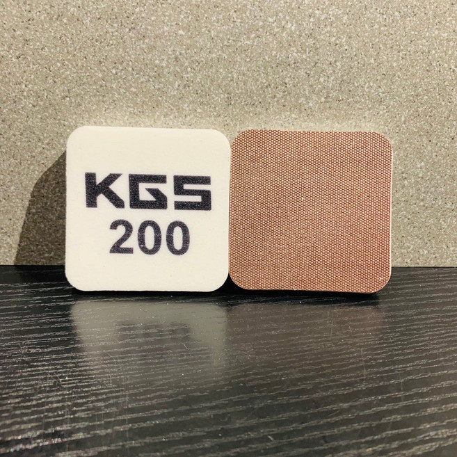 KGS 金剛石海綿小磨塊 拋光 修邊, 1個, 200#