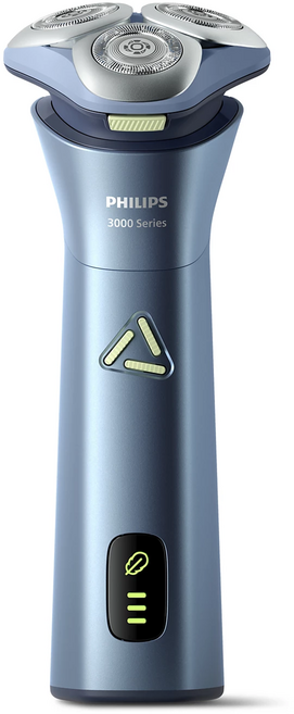 PHILIPS 飛利浦 3000 系列電動刮鬍刀 S3886-05, 金屬祖母綠, 單一商品