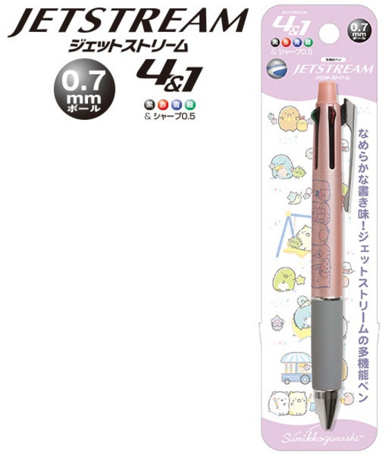 Uni 三菱 Jetstream 4&1 角落生物 多機能筆, 1個