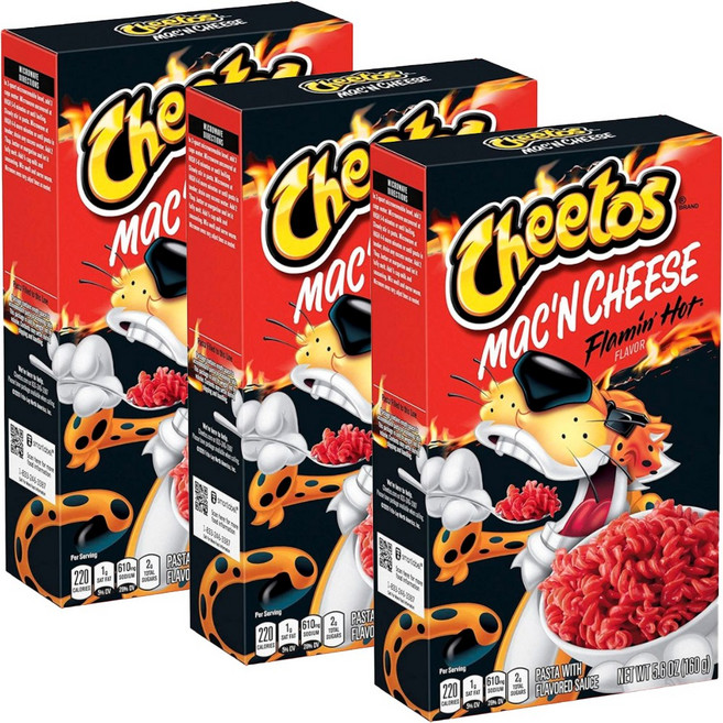 Cheetos 奇多 啤酒起司火辣奇多, 3個, 160g
