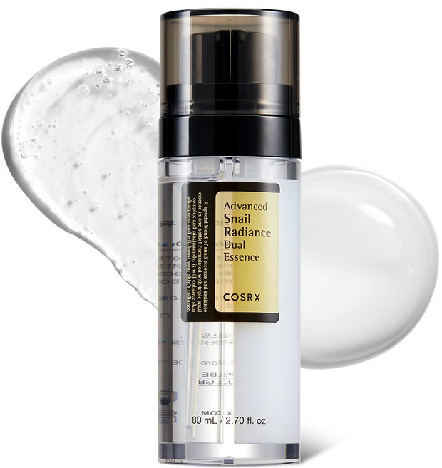 COSRX 高級蝸牛亮彩雙重精華 Advanced Snail Radiance Dual Ess, 1件, 80ml