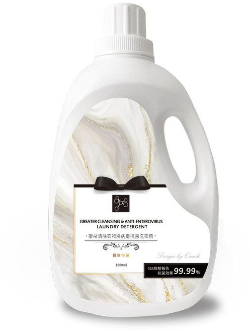 康朵 清除衣物腸病毒抗菌洗衣精 1800ml, 1個