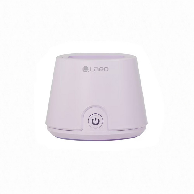 LAPO USB 攜帶式風扇, 紫色, LF-03 專用桌上充電座