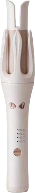 全自動捲髮棒 32mm 負離子護髮 蜂鳴提醒, 米色, 34*8*6cm