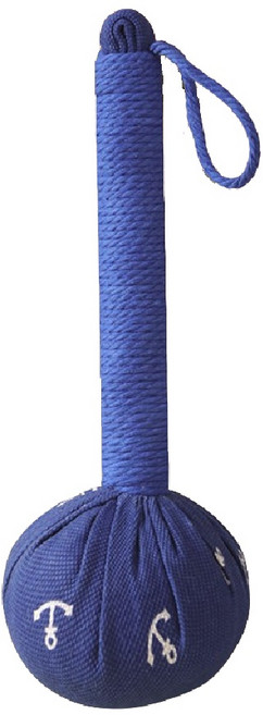 艾草棒槌 艾草槌 按摩棒 拍打按摩錘, 1個, 40 cm,深藍色, 深藍色