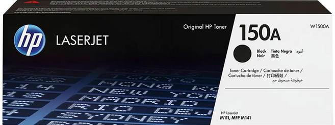 HP W1500A 150A 原廠碳粉匣 適用 M111w M141w, 1個, 原廠裸裝 W1500A印量500張