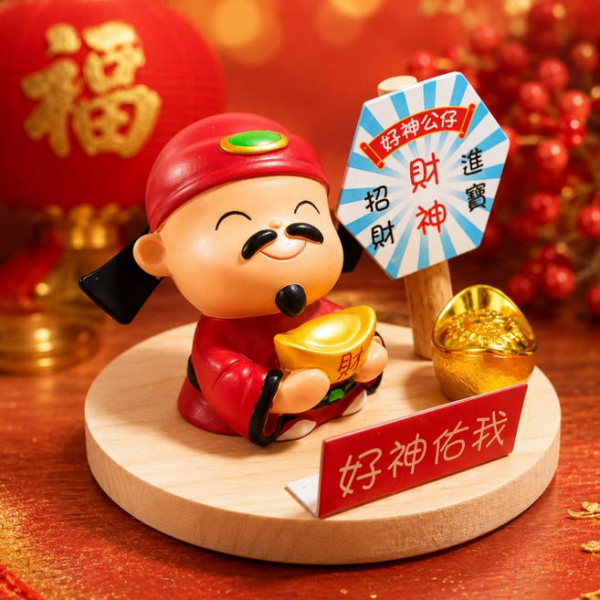 財神爺公仔 招財 祈福, 好神公仔